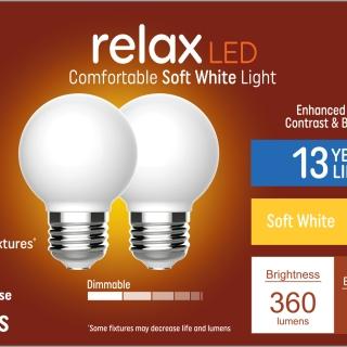 310-Lumen G16.5 Light Bulb with Medium Base GE Crystal Clear 40-Watt 8 Bulbs 310-Lumen G16.5 Light Bulb with Medium Base GE Crystal Clear 40-Watt 8 Bulbs